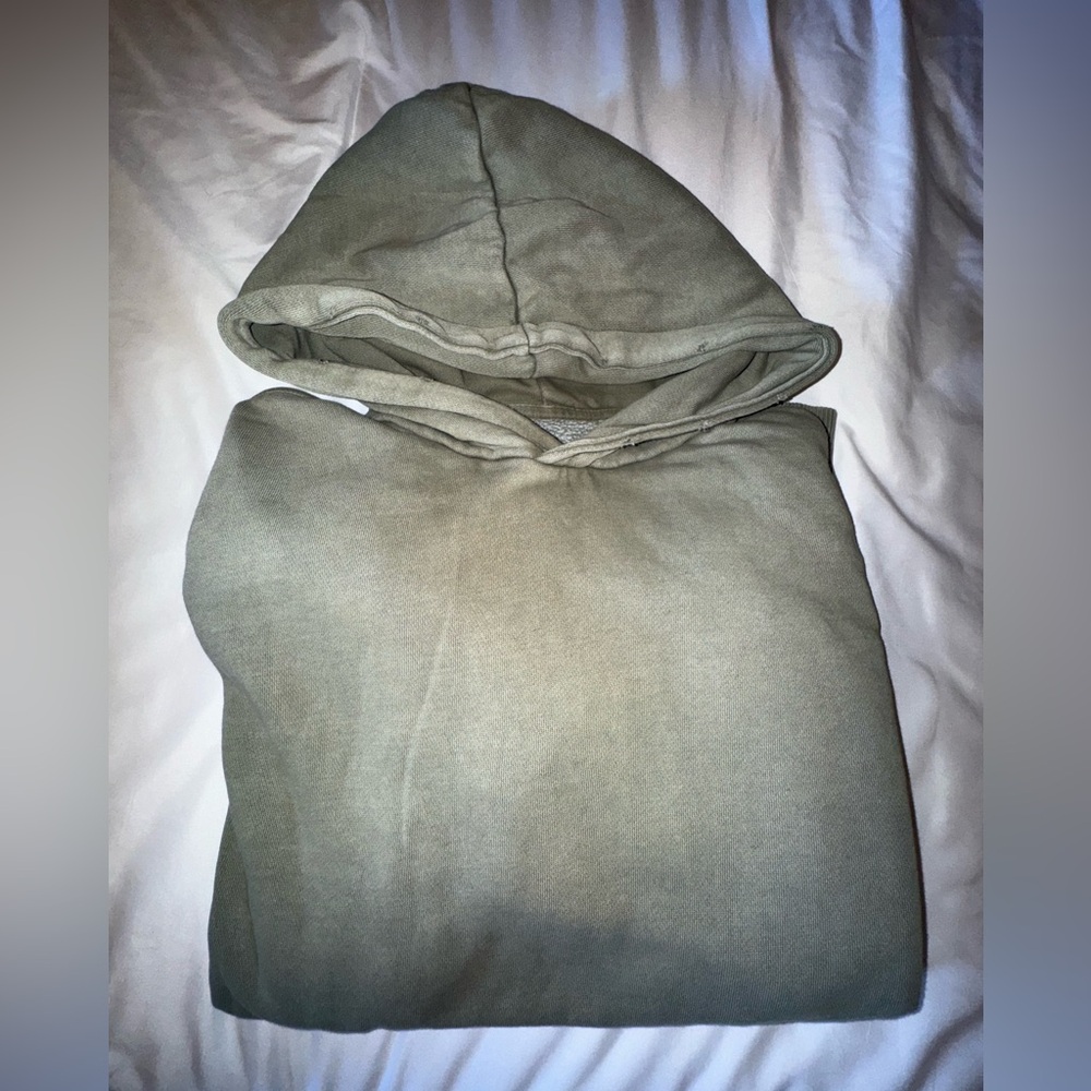 Aerie Sage Green Fleece-Lined Hoodie